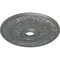 Ekena Millwork Swindon Ceiling Medallion (Fits Canopies up to 6 1/8"), Hnd-Painted Platinum, 24"OD x 4"ID x 1 1/2"P CM24SWPLS - alternate 3